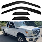 Window Visors Rain Guards For 1999-2016 F250-F450 Supercab, Smoked New. Price: $51.67.