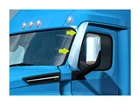 2018+ Freightliner Cascadia Window Visor Air/water Deflector Ss Pair Set New. Price: $254.50.