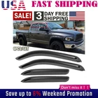 For 2002-2009 Dodge Ram Crew Cab Window Visor Vent Rain Guards Shade Deflector New. Price: $29.13.