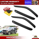 Smoke Window Visor For 2002-2007 Jeep Liberty Sun Rain Guard Deflector New. Price: $24.99.