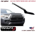 2016-2023 Toyota Tacoma Crew Cab Bolt-on Hood Bug Shield Deflector Trailfx New. Price: $105.84.