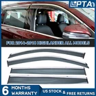 4PCS Smoke Tint W/ Chrome Trim Vent Shade Window Visor Fit 14-19 Highlander XU50 New. Price: $32.50.