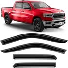Sun Rain Visors Wind Guards For 2019-2026 Dodge Ram 1500 Crew Cab New. Price: $59.99.