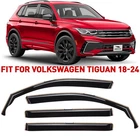 Rain Guards Vent Visors Shade For 2018-2024 Volkswagen Tiguan New. Price: $62.99.