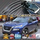 For 2021-2024 Nissan Rogue Clip-on Chrome Trim Window Visor Sun Rain Guards New. Price: $36.99.