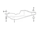 Genuine Ford Explorer Engine Shield Lower Air Deflector (2020-2023) L1MZ7811778A New. Price: $247.41.