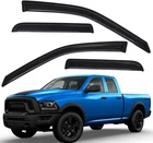 Window Vent Visors RAM1500 2011-24 Outside Mount Rain Guard Deflector Smoke New. Price: $59.77.