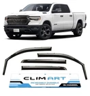 Climart Flexible Side Window Deflectors, Dodge Ram 1500 Crew Cab, 09-18 New. Price: $66.00.