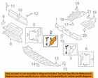 Ford Oem 2013-2016 Escape Splash Shield Air Right CJ5Z78001A06A New In Pk. Price: $12.60.