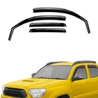 Sun Rain Visors Wind Guards For 05-15 Toyota Tacoma Double Cab In-channel New. Price: $58.99.