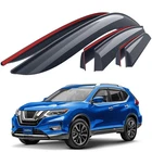 Goodyear Shatterproof Window Deflectors For Nissan Rogue 2014-2020, Tape-on R... New. Price: $161.82.