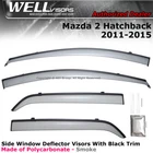 Wellvisors For Mazda 2 11-15 Hb Window Deflectors New. Price: $82.99.
