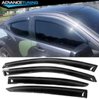 Fits 08-14 Dodge Avenger Acrylic Tape On Window Visors Rain Sun Guard 4PCS New. Price: $27.86.