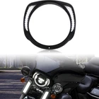 Veisutor Headlight Bezel W/ Led Drl For Harley Touring Street Glide 14-23 New. Price: $46.60.