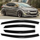 Fits For 2011-2016 Hyundai Elantra Side Window Vent Visor Rain Guards New. Price: $27.54.