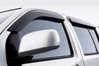 Nissan Frontier Side Window Deflectors Guards 999D3-BT001CC New & Rear. Price: $40.00.