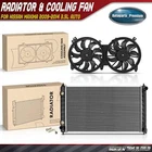 Radiator &cooling Fan Assembly Kit For Nissan Maxima 2009-2014 3.5L Auto. Trans. New. Price: $200.99.