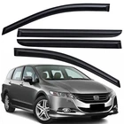 Tape-on Mount Window Vent Visor Rain Guard Fits 2008 2009 2010 Honda Odyssey New. Price: $42.95.