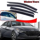 Fits 2021-2024 Hyundai Elantra 3D Wavy Mugen Style Window Visor Rain Guard Vent New. Price: $31.35.