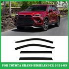 Tinted Window Visors Deflectors Rain Guards For Toyota Grand HIGHLANDER2024-2026 New. Price: $55.27.