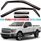Rain Guards Vent Visors Shade 2015-2020 Ford F-150 Supercab New. Price: $62.99.