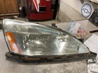 Headlamp Assembly Honda Accord Sedan Right 03 04 05 06 07 Rh Light Used. Price: $110.00.