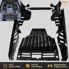 Scopione Carbon Replacement Engine Bay Covers Trim Kit For Lamborghini Huracan New. Price: $4200.00.