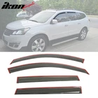 Fits 09-17 Chevrolet Traverse Window Visors Vent Sun Guards Deflector In-channel New. Price: $34.99.
