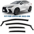 Side Window Deflectors Rain Guards For 2022-2026 Lexus Nx Shatterproof New. Price: $69.29.