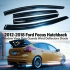 2012-2018 Ford Focus Hatchback Window Visor Rain Guards Deflectors Shade New. Price: $25.55.