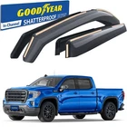 Sun Rain Visors Wind Guards For 2019-2026 Gmc Sierra 1500 Crew Cab New. Price: $99.99.