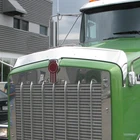 1993+ Kenworth T800 Hood Shield Bug Deflector - Stainless Steel New. Price: $214.00.