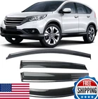 Misioek Rain Guards Window Visors For Honda Crv 2012-2016 Dark Smoke New. Price: $87.62.