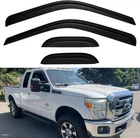 Pcs Window Visors Rain Guards 1999-2016 Ford F250 F350 F450 Super Duty Cab New. Price: $60.16.