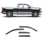 Black Horse Tape On Rain Guards Fit 19-24 Chevy Silverado 1500 Ext. Smoke 140442 New. Price: $58.96.