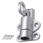 Silver Self Closing Latch Bolt Automatic Spring Loaded Door Gate Security Lock New. Price: $9.01.