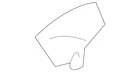 Genuine Toyota Cowl Water Deflector 55754-02150 New. Price: $23.90.