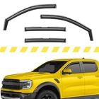 Sun Rain Visors Wind Guards 2024-2026 Ford Ranger Supercrew New. Price: $58.99.