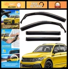 Extra Durable In-channel Window Deflectors Rain Guards For Vw Tiguan 2018-2024 New. Price: $112.09.