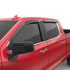 Egr 641691 Tape-on Window Visors 4PC Dark Smoke Crew 19-26 Silverado Sierra 1500 New. Price: $74.99.