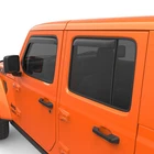 Egr 575251 Fr/rr In-channel Window Visors Smoke For 18-24 Jeep Jl/jt 4DR New. Price: $67.02.