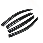 Kinwrdsn Tape-on Rain Guards Window For 2016-2021 Honda Civic, Smoke Tinted New. Price: $72.28.