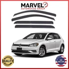 For Volkswagen Golf 2015-2021 Black Window Vent Visor Rain Guard Deflectors New. Price: $31.90.