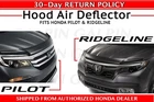 Oem 2016-2022 Honda Pilot & 2017-2020 Ridgeline Hood Air Deflector 08P47-TG7-102 New. Price: $290.61.