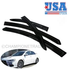 Outside Mount Window Visors Sun Shade Rain Guard For Mitsubishi Lancer 2008-2014 New. Price: $24.46.