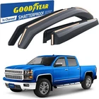 Sun Rain Visors Wind Guards For 2014-2018 Chevy Silverado Crew Cab New. Price: $99.99.