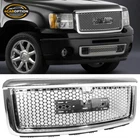 Fits 07-13 Gmc Sierra 1500 Front Bumper Upper Hood Grille + Molding Abs New. Price: $149.99.
