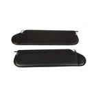Black Vinyl Sun Visor Without Lights Mirror Set Of For 97-02 Jeep Wrangler Tj New. Price: $64.95.
