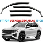 Rain Guards Vent Visors Shade For 2018-2026 Volkswagen (vw) Atlas New. Price: $62.99.