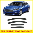 Ford Fusion 2013-2020 Smoke Tinted Window Visors Deflectors Rain Guards New. Price: $55.13.
